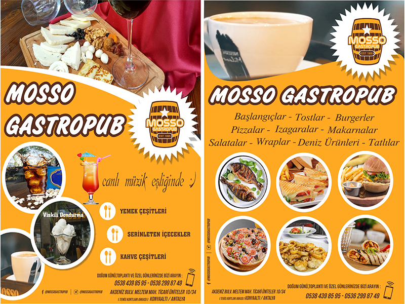 Mosso Gastropub Antalya
