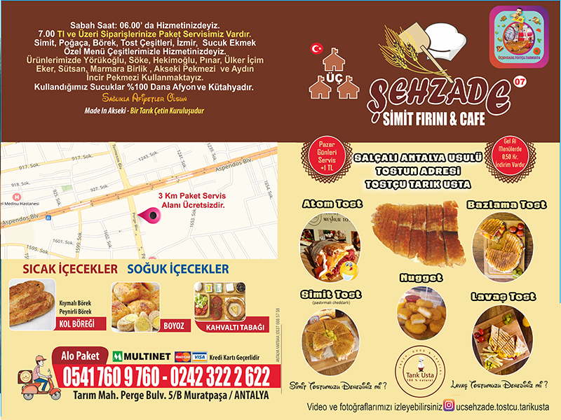 Şehzade Simit Fırını & Cafe