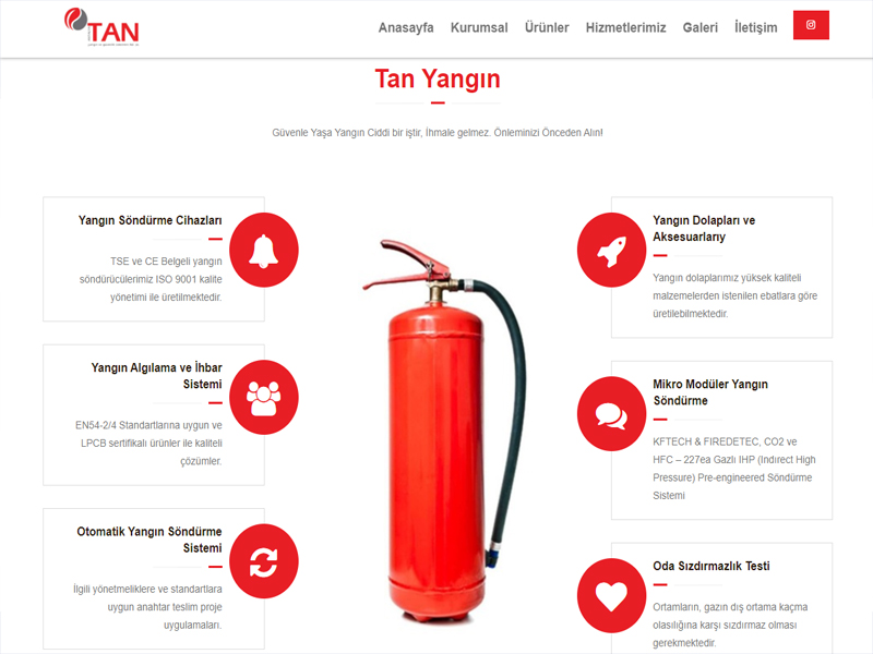 tan yangın antalya